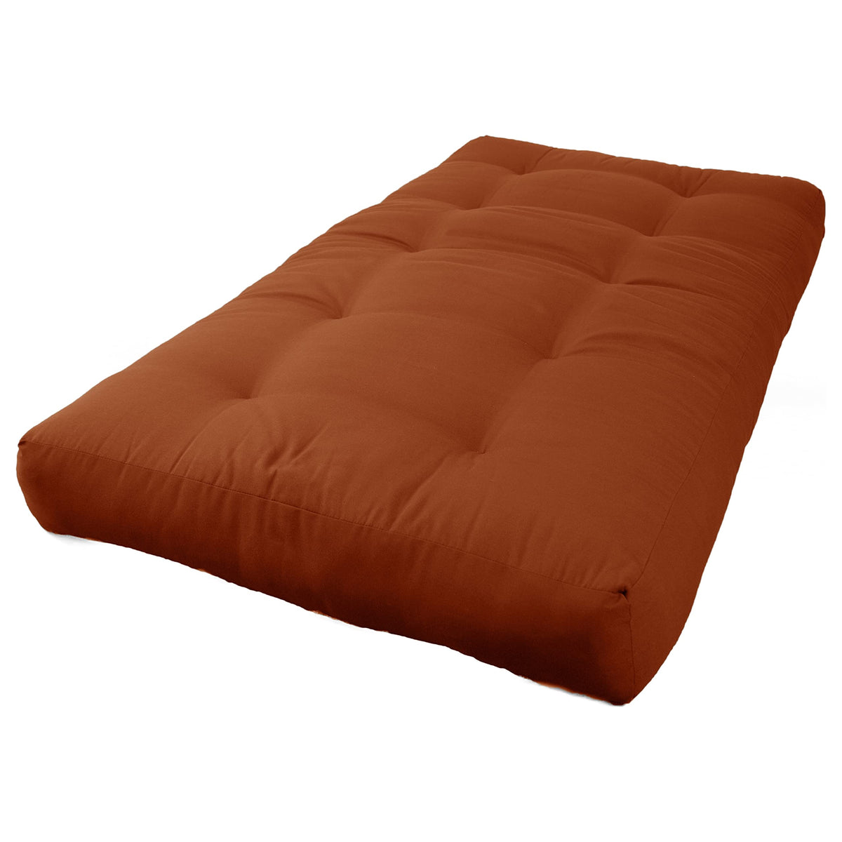 Blazing Needles Renewal 7&quot; Twill Futon Mattress, Twin, Spice