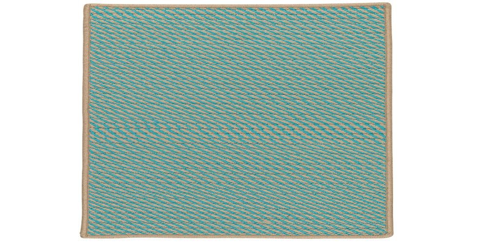 Point Prim R024X036S Rugs, 2' X 3', Teal