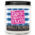 Retirement Gifts for Women Men - Lavender Scented Candle, Funny Retiring Farewell Gifts for Coworkers, Boss, Friends, Teacher, F