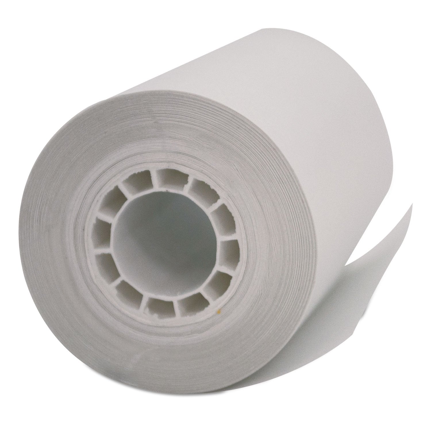 Singleply Thermal Cash Register/Pos Rolls 21/4'' X 55 Ft. White 5/Pk