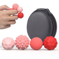 Fashion My Day 4Pcs Sensory Toy Supply Silicone Sensory Balls Set For Gift Children Holiday Pink