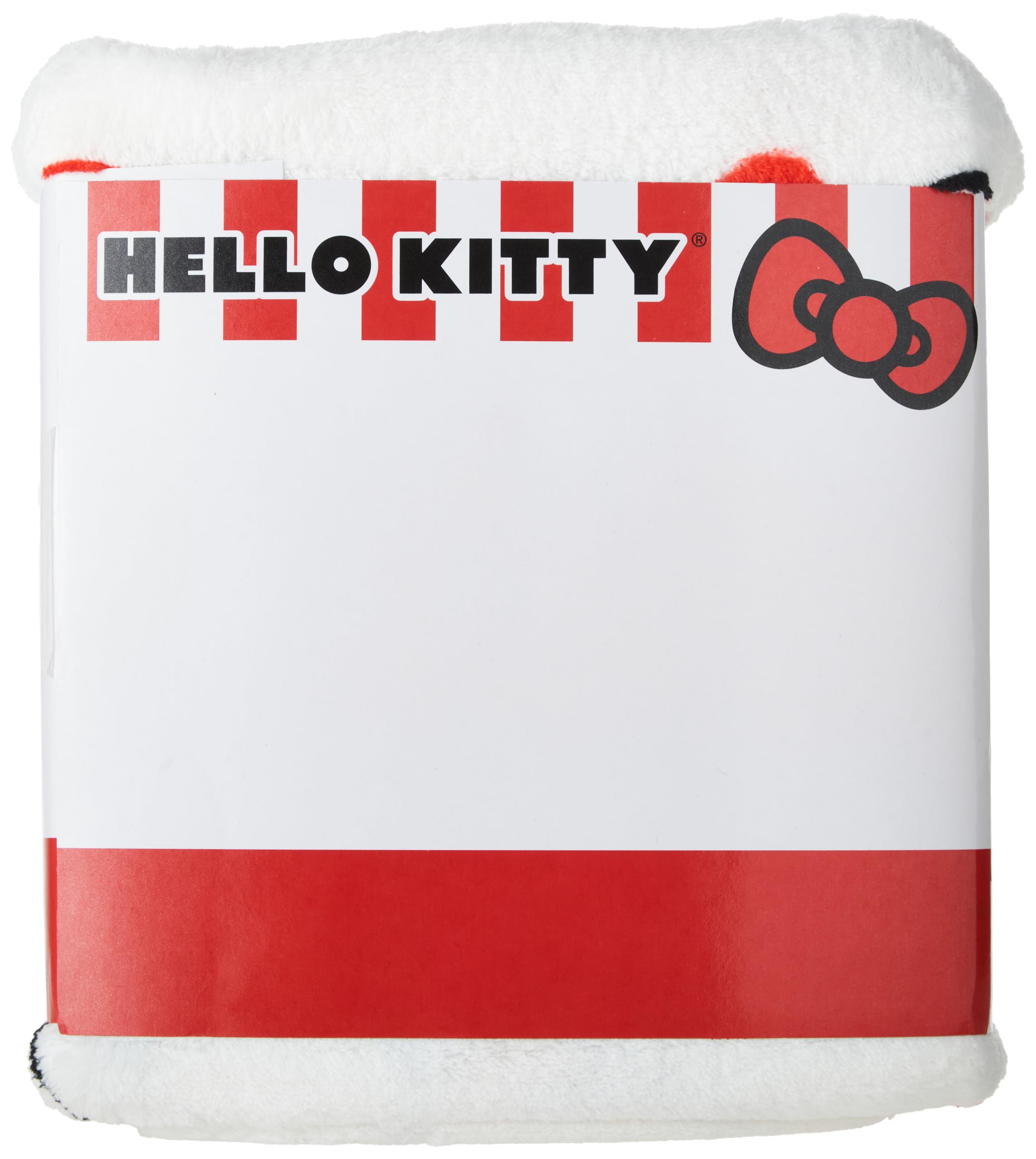 Franco Collectibles Hello Kitty Polka Dot Bedding Super Soft Cozy Blanket, 62 In X 90 In, (Officially Licensed Product)