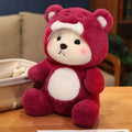 Ryttir 15.7 Inch 15% Chubbier Big Bear Stuffed Animal,Soft Weighted Bear Plush Stuffed Bear Pillow for Kids and Adults - Perfect