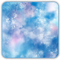 Premium Square Waterproof Mouse Pad - Non-Slip Rubber Base, 9X9 Inches (Colored Marble)