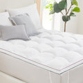 L'Agraty Mattress Topper Queen - Cooling Pillow Top Mattress Topper Queen Size Extra Thick Plush Bed Topper Down Alternative Ove