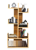 Kvs Furniture Engineered Wood Bookshelf Multipurpose Home Decor Storage Rack Bookcase Showcase Organizer For Living Room Kitchen