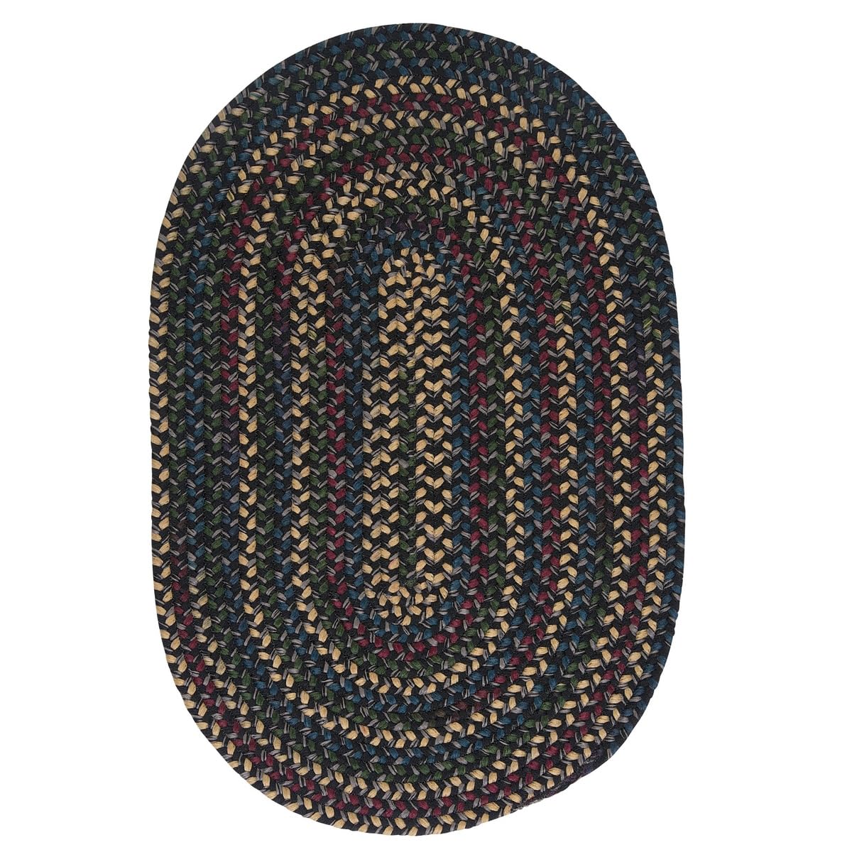 Midnight Rug, 2 By 8-Feet, Carbon