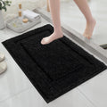 SHACOS Super Soft Bathroom Rugs 20x32 inch Non Slip Washable Bath Mats Microfiber Absorbent Bathroom Mats Bath Rugs for Bathroom