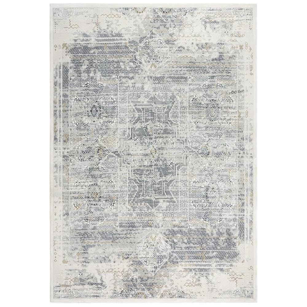 Alora Decor Spring 5'3" X 7'6" Stone/Beige/Gray/White Power-Loomed Area Rug