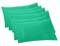 Elegant Comfort 6-Pack Solid Pillowcases 1500 Premium Hotel Quality Microfiber - Smooth Weave, Wrinkle And Fade Resistant, Easy Slip-On, 6-Piece Set, King Pillowcase, Paradise Teal