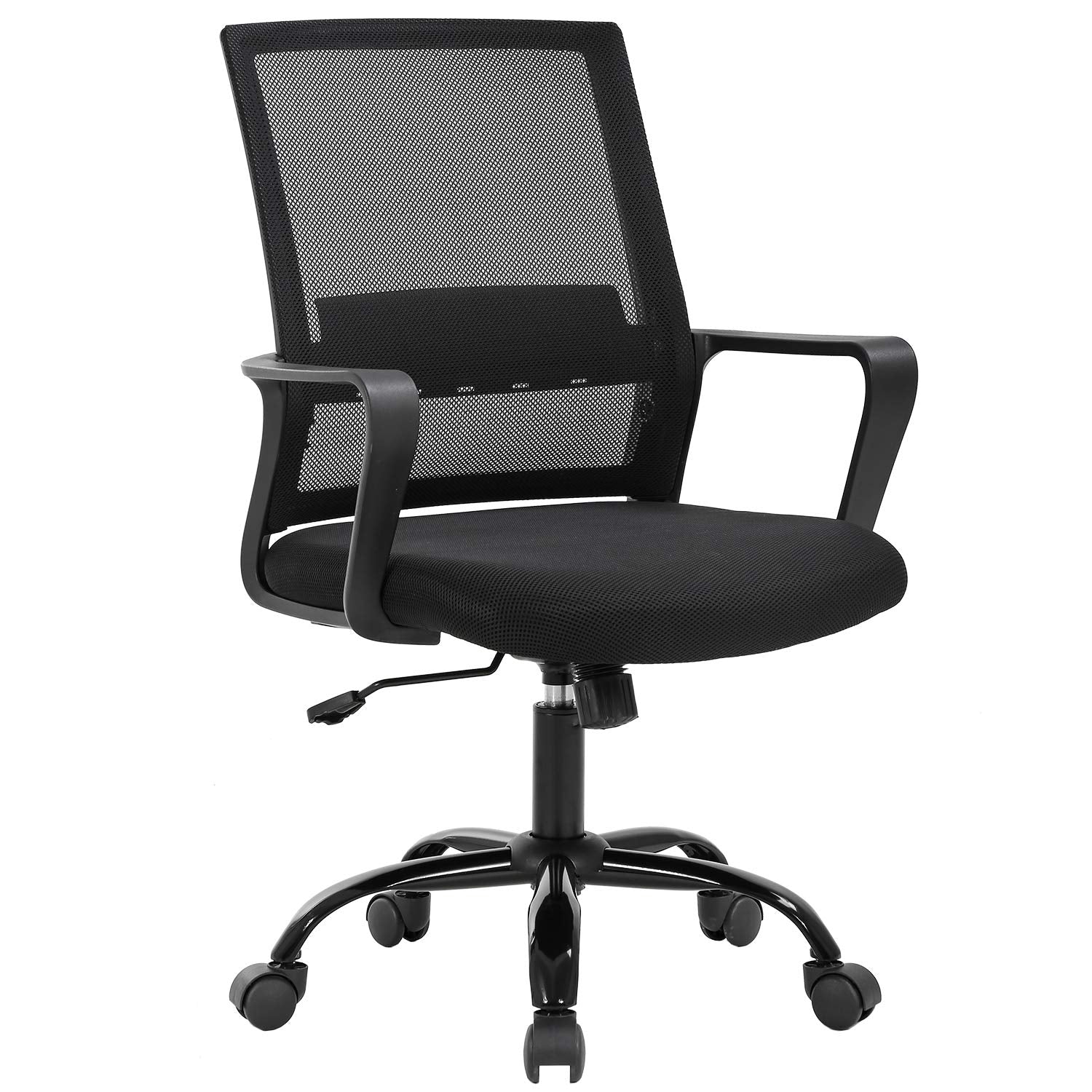 Home Office Chair Ergonomic Desk Chair Swivel Rolling Computer Chair Executive Lumbar Support Task Mesh Chair Adjustable Stool f