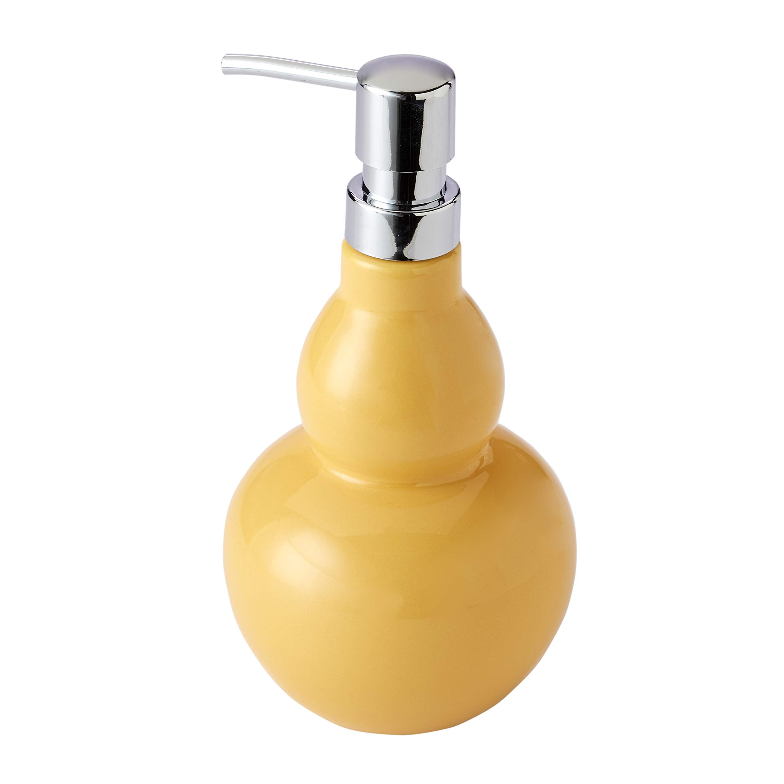 Skl Home Classic Totem Lotion/Soap Dispenser, Yellow