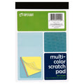 Top Flight Scratch Pads, 4 X 6 Inches, Multi-Colored Paper, 165 Sheets Per Pad (4650124)