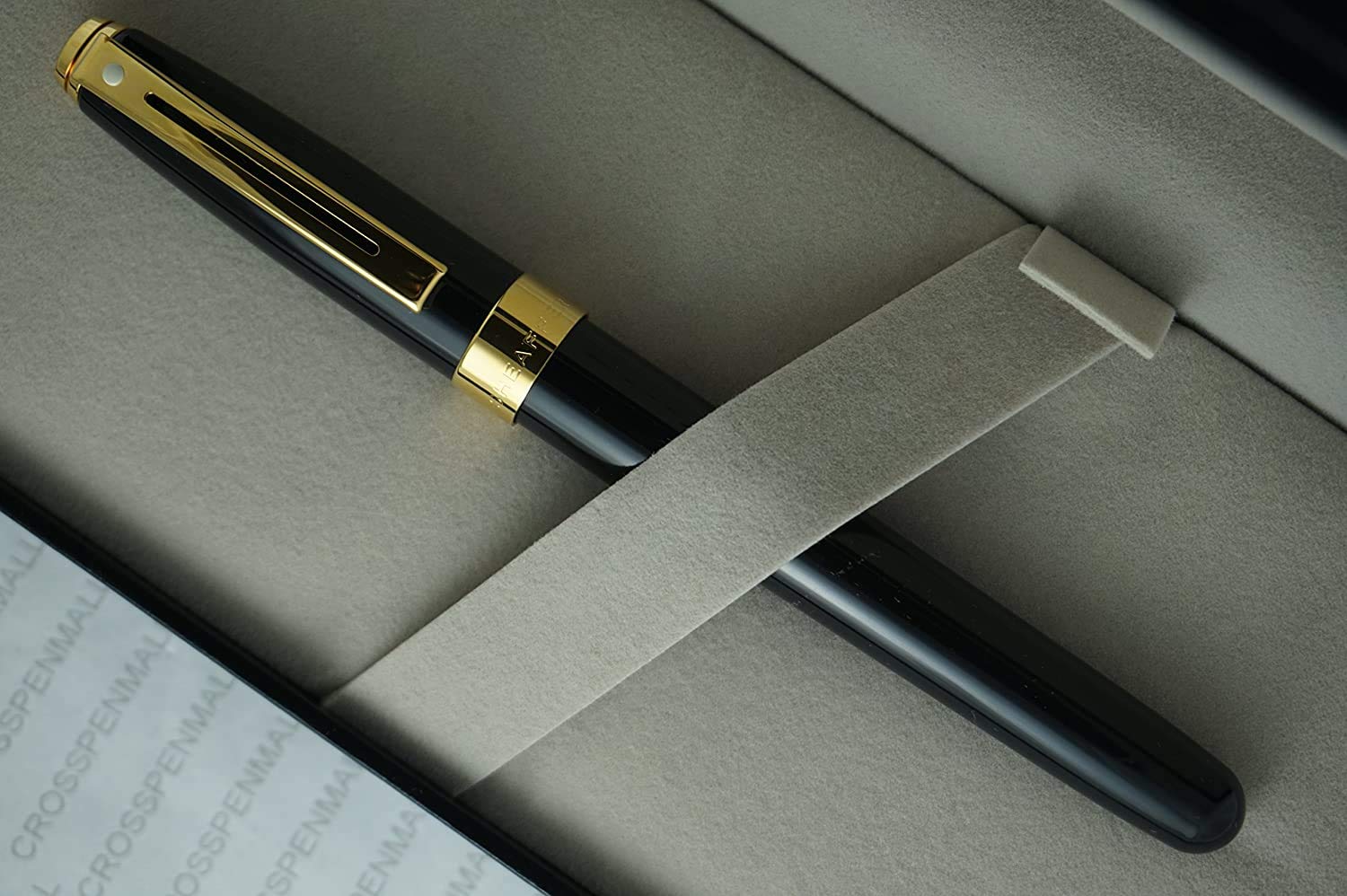 Sheaffer Cross Executive Companion Black Lacquer Signature Prelude Collection With 22Kt Gold Appointments Two Tone Fine Nib Foun