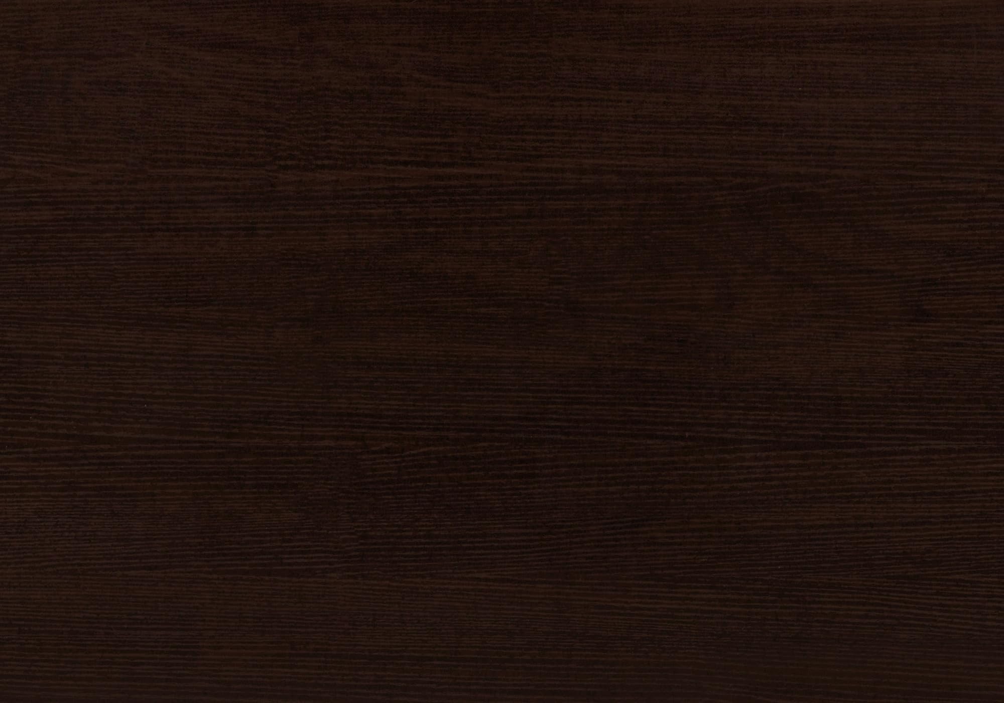 Monarch Specialties Contemporary Laptop Table with Shelf Home & Office Computer Desk-Metal Legs, 48' L, Cappuccino