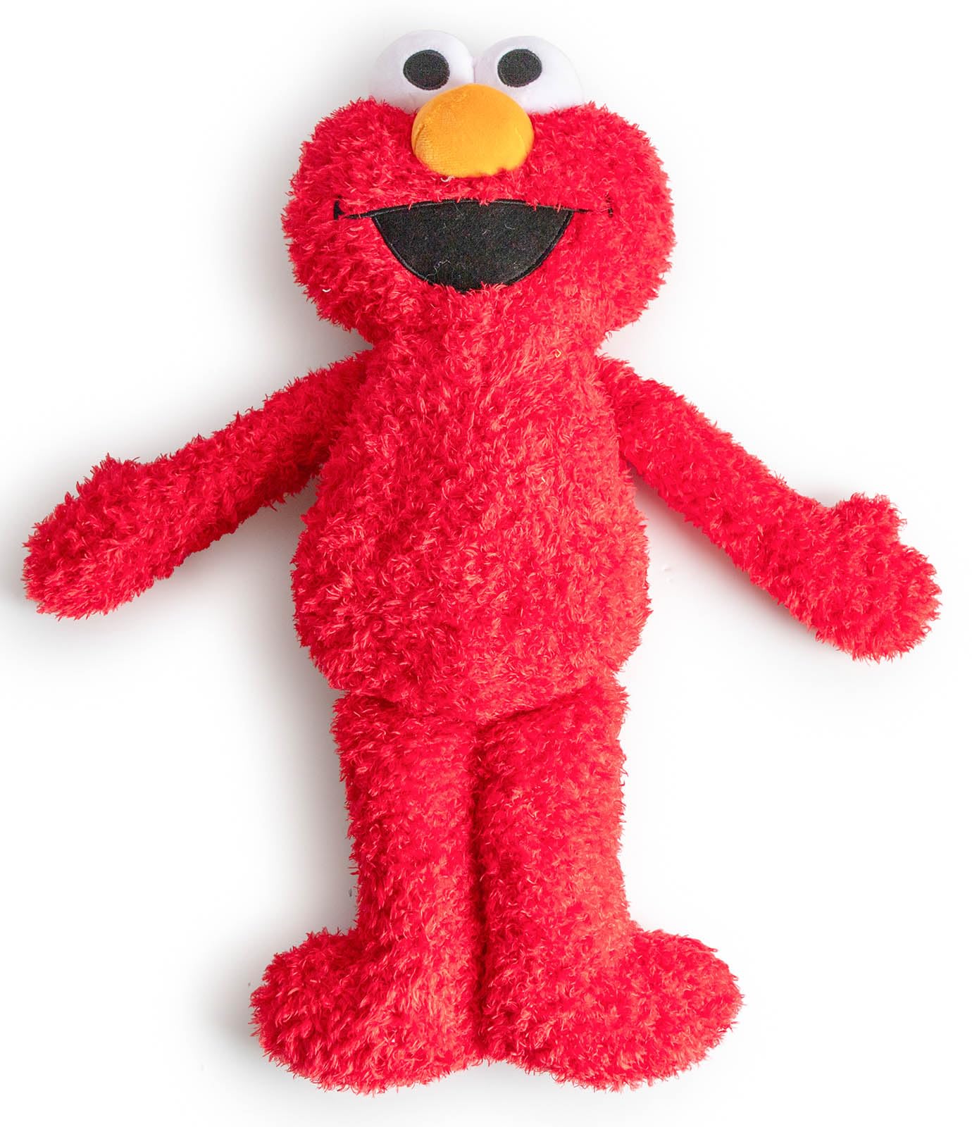 Sesame Street Elmo Fuzzy Plush Pillow Buddy - Super Soft Stuffed Pillow - 19 Inches