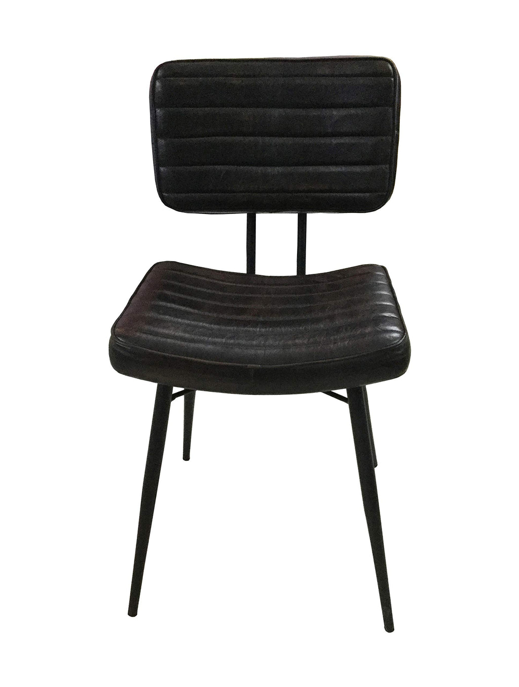 Coaster Furniture Partridge Padded (Set of 2) Espresso and Black Side Chair 110652