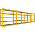 REIBII 72H Garage Shelving 3010 LBS Storage Shelves Adjustable Metal Shelving 5 Tier Metal Shelves for Storage Industrial Shel