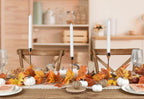 Lvydec 2 Pack Fall Garland - 5.9ft Artificial Maple Leaves in Yellow, Orange & Red for Home, Wedding, Halloween & Thanksgiving Decor
