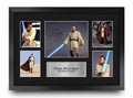 HWC Trading Ewan McGregor Obi-Wan Kenobi Star Wars 16 x 12 inch (A3) Printed Gifts Signed Autograph Presentation Photo Montage D