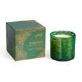 LAFCO New York 2024 Holiday Signature Candle, Woodland Spruce - 15.5 oz - 90-Hour Burn Time - Reusable, Hand Blown Glass Vessel 