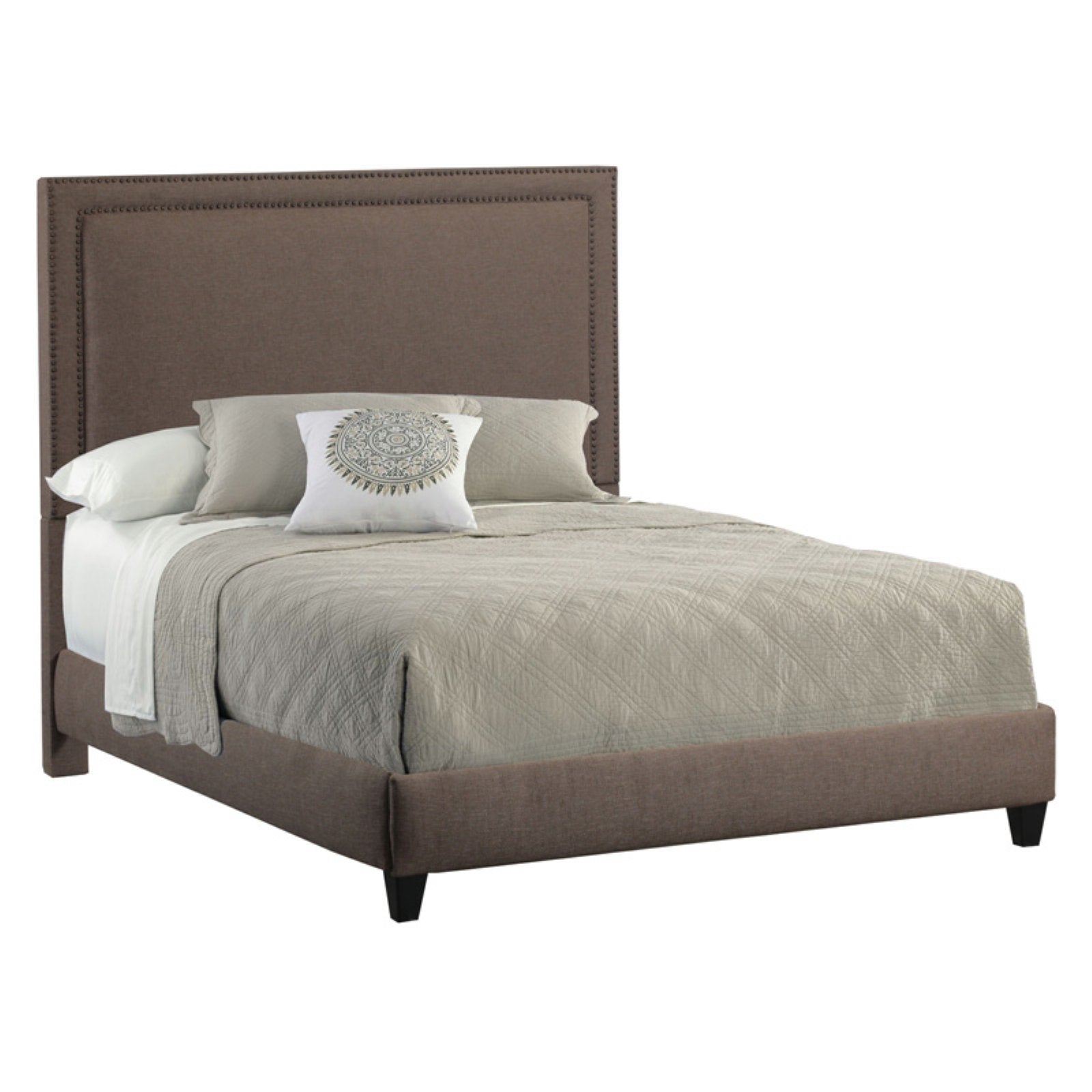 Leffler Home By-Cast Espresso Brookside Bed Rails And Footboard, King, Dark Brown