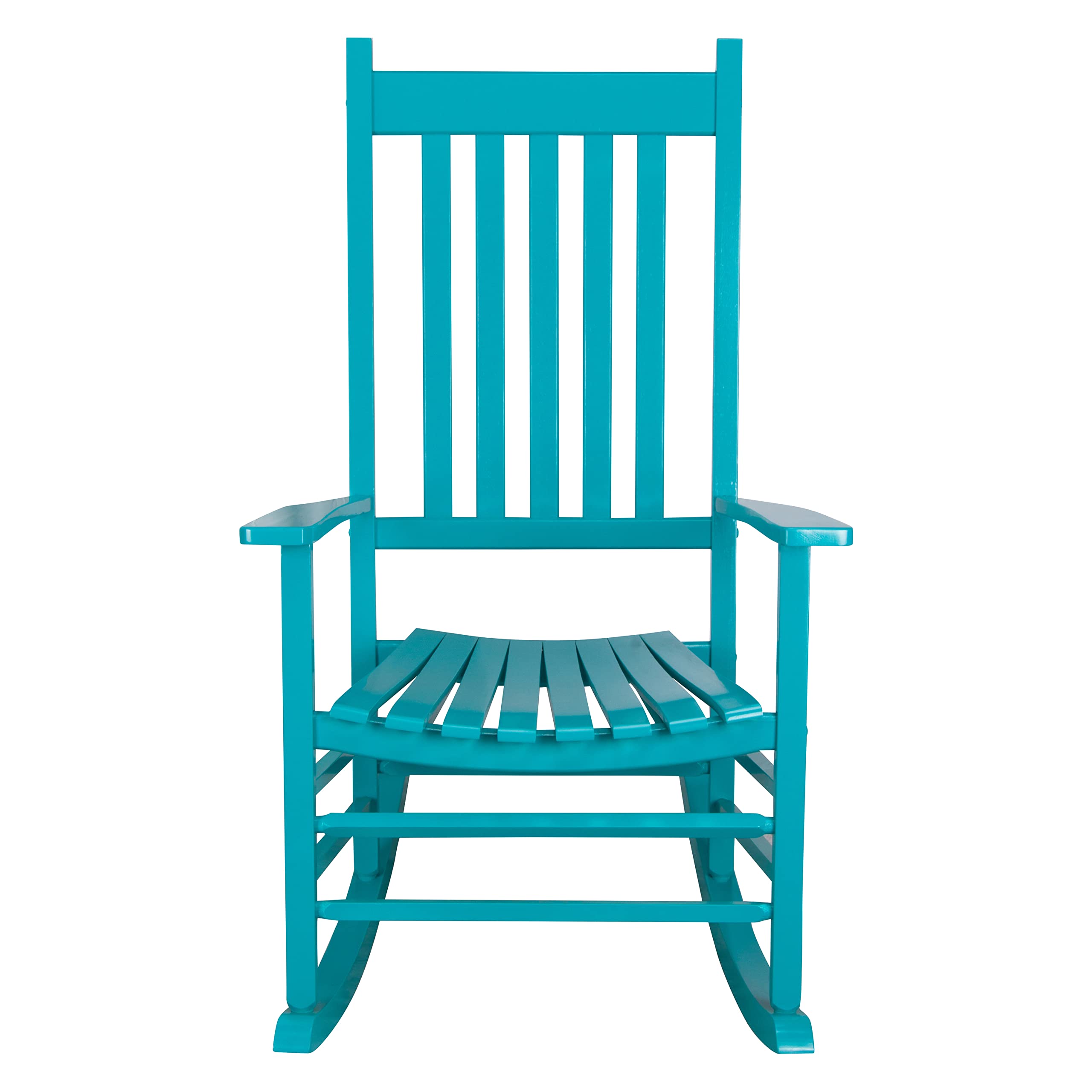Shine Company Vermont, Outdoor Rocker, Front Porch Rocking Chair, Aruba