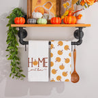 Siilues Fall Kitchen Towels 18X26 Inch, Fall Decor Pumpkin Fall Decorations For Home Sweet Home Dish Towels Seasonal Thanksgivin