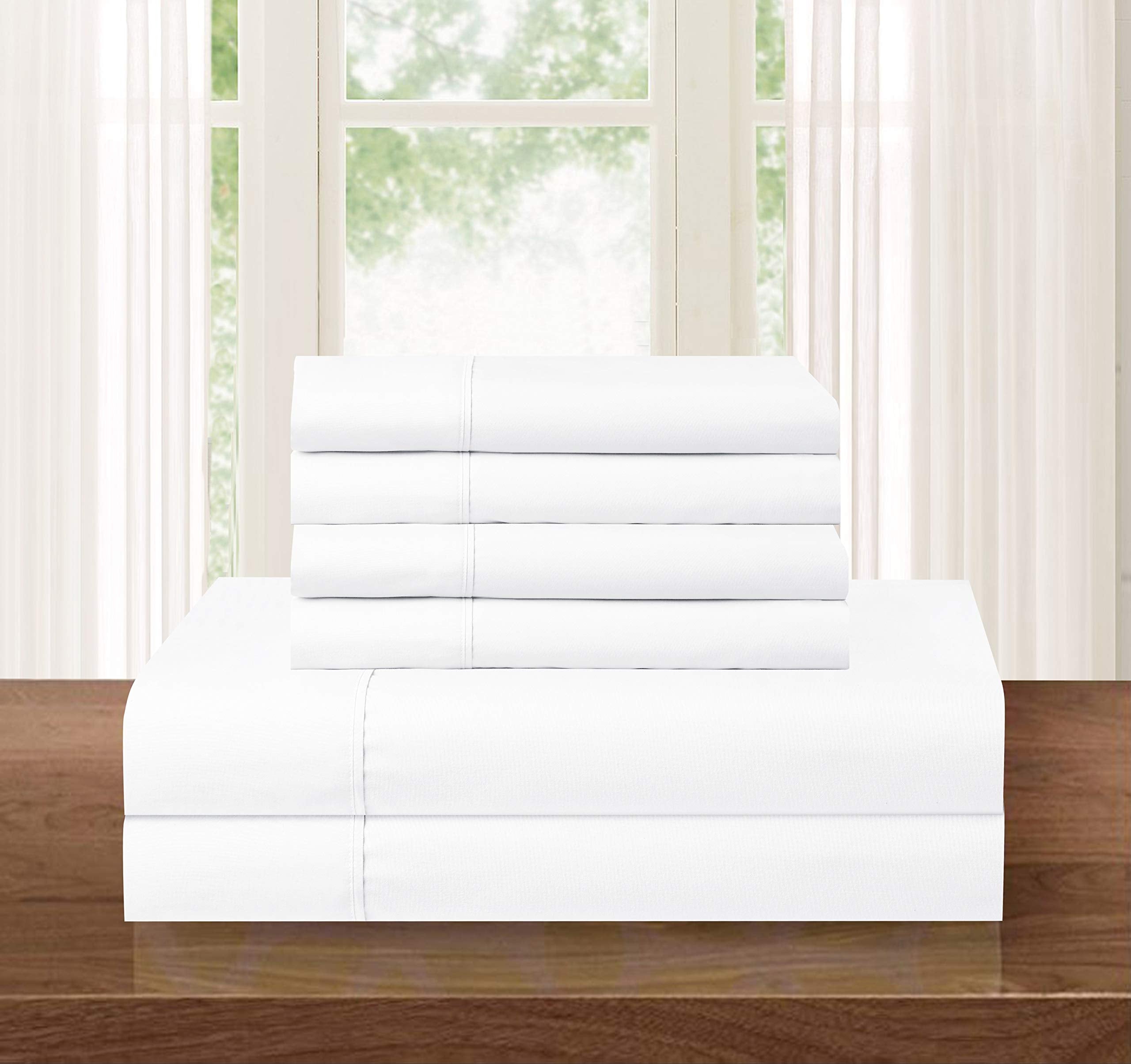 Elegant Comfort Luxurious Soft 1500 Premier 4-Piece Premium Hotel Quality Wrinkle And Fade Resistant Coziest Bedding Set, Easy A