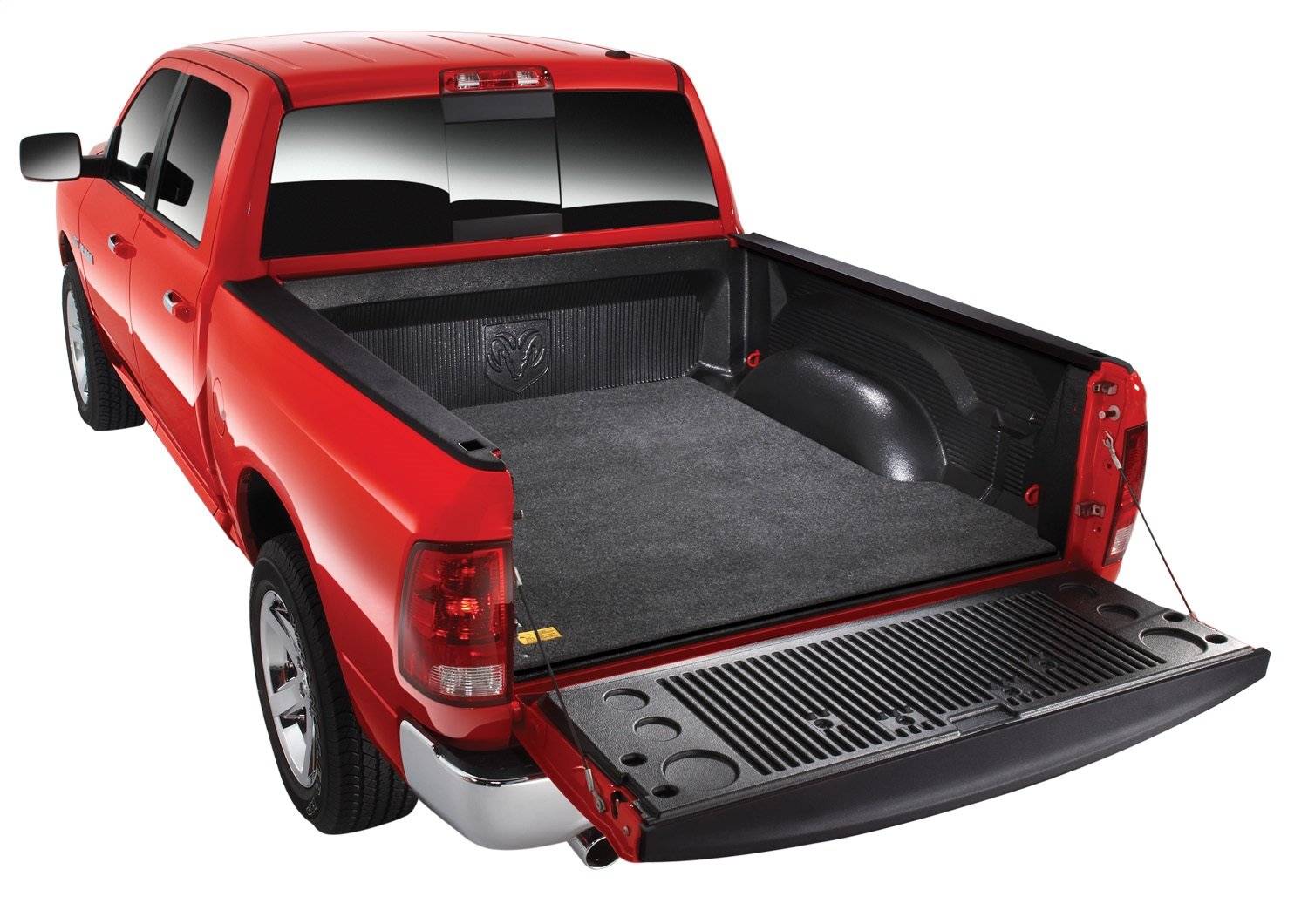 Bedrug Classic Bed Mat | 2007 - 2018 Chevy Silverado/Gmc Sierra 5'8' Bed (Models W/Drop-In Style Bedliners), Charcoal Grey | Bm
