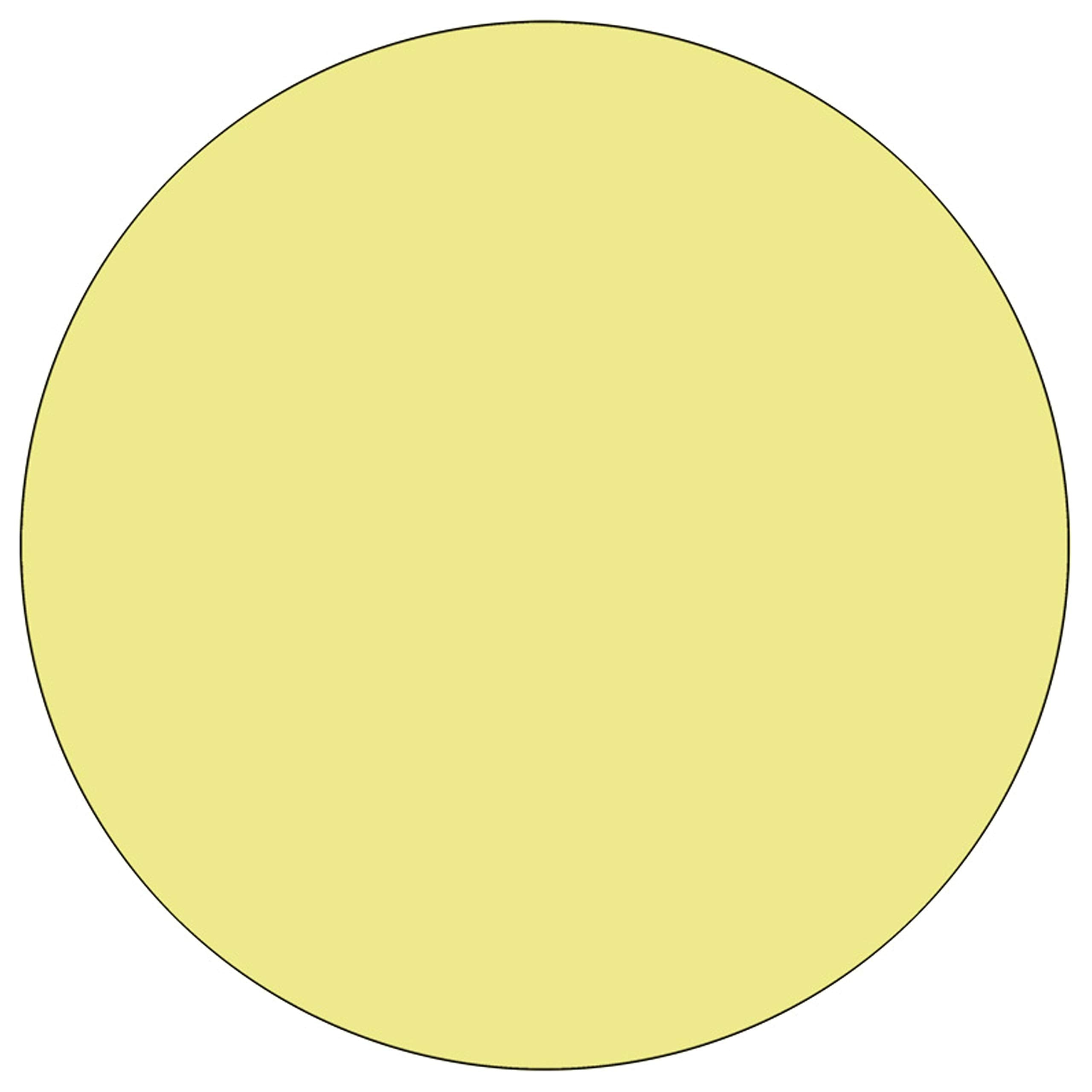 Flash Furniture Wren 42'' Round Yellow Thermal Laminate Activity Table - Height Adjustable Short Legs