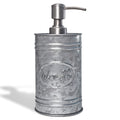 Autumn Alley Galvanized Farmhouse Soap Dispenser Kitchen - Rustic Soap Dispenser for Bathroom - Stainless Steel Pump for Hand Wa
