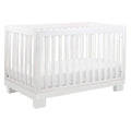 Babyletto Modo 3-In-1 Convertible Crib With Toddler Bed Conversion Kit In White, Greenguard Gold Certified