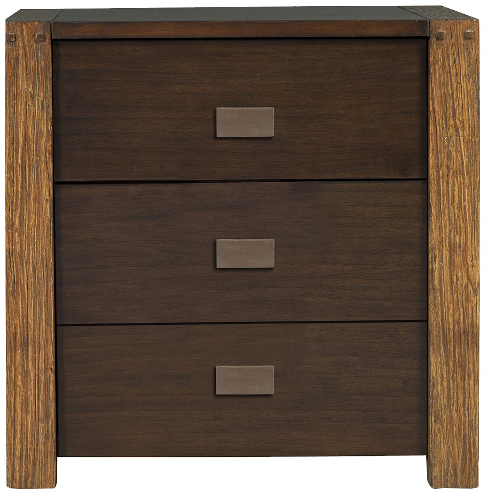 American Lifestyle, Inc Alpine Furniture Element 2 Drawer Nightstand