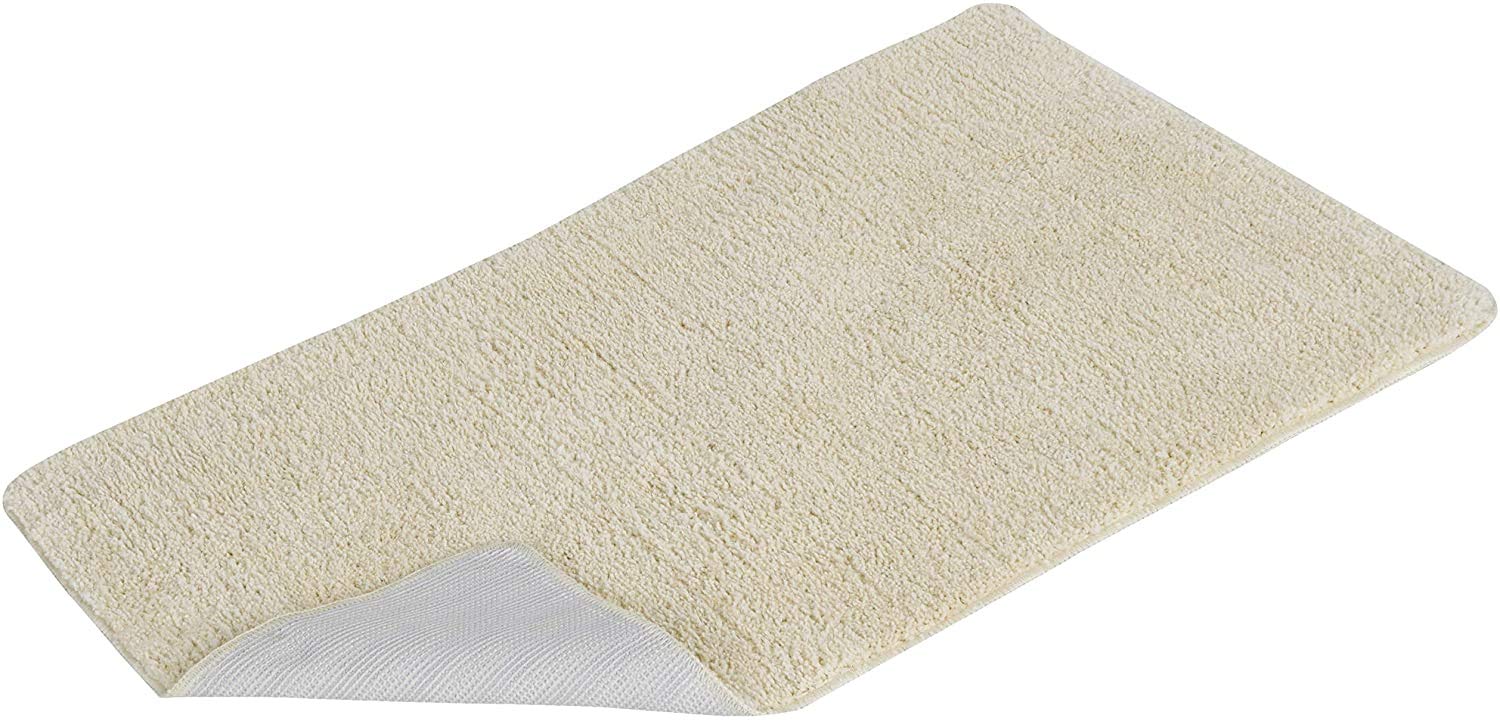 Tache 31 X 48 Inches Solid French Vanilla Ivory Thin Floor Bathroom Bath All Area Doormat Kitchen Rug Mat