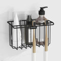 Plantex Self Adhesive Bathroom Shelf/Wall Mounted Storage Rack/Toothbrush Holder For Washroom/Shelf For Bathroom Wall Pack Of 1