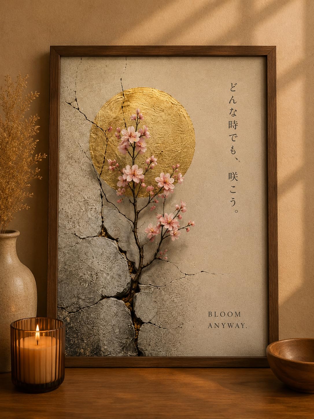 Frame.It Wall Art Frame For Home Decor A4 Framed Artwork | Inspirational Wall Painting For Living Room, Bedroom, Office & Medita