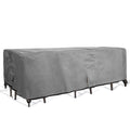 KHOMO GEAR - Patio Table & Chair Set Cover - Durable and Water Resistant Outdoor Furniture Cover, Extra Large