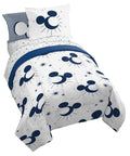 Disney Mickey Mouse Full Comforter Set - 7 Piece Bedding Includes Sheet Set & Pillow Covers - Super Soft Cozy Celestial Bedding