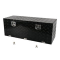 Fgjqefg 48 Inch Aluminum Heavy Duty Tool Box Truck Car Trailer Underbody Toolbox,Rv Storage Organizer,Underbed Truck Tools Organ