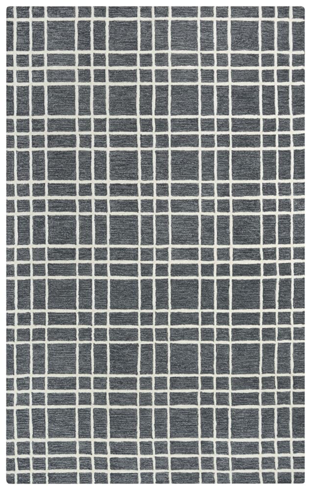 Rizzy Rugs Alora Decor Lofton Gray 7'9"X9'9" Tufted Wool Rug
