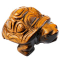 Rockcloud Healing Crystal Guardian Turtle Tortoise Pocket Stone Figurines Carved Gemstone Crafts 1.5