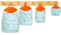 Pec Eco Friendly Fabric Pod | Small & Cute Hanging Organizer For Home | Office | Store | Hostel | Study Area | Car | Mobile (Com