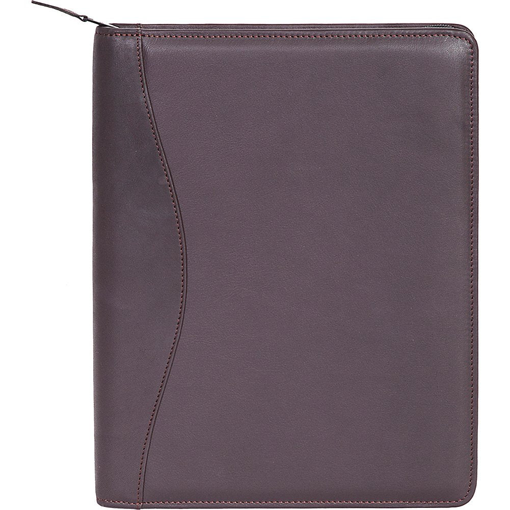 Scully Zip Around Letter Pad (Chocolate)