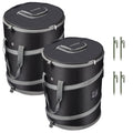 AUTOMATTERS PopUp Trash Bin, Collapsible Trash Can, 2 Pack, Black