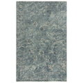 Intrepid 5' X 8' Abstract Blue/Gray/Ivory Hybrid Area Rug