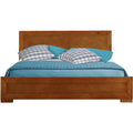 Oxford Platform Bed, Oak, Queen/ Oak