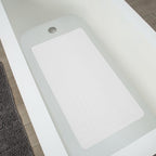 Bath Bliss Anti-Slip Jumbo Bath Mat 18 x 36 White