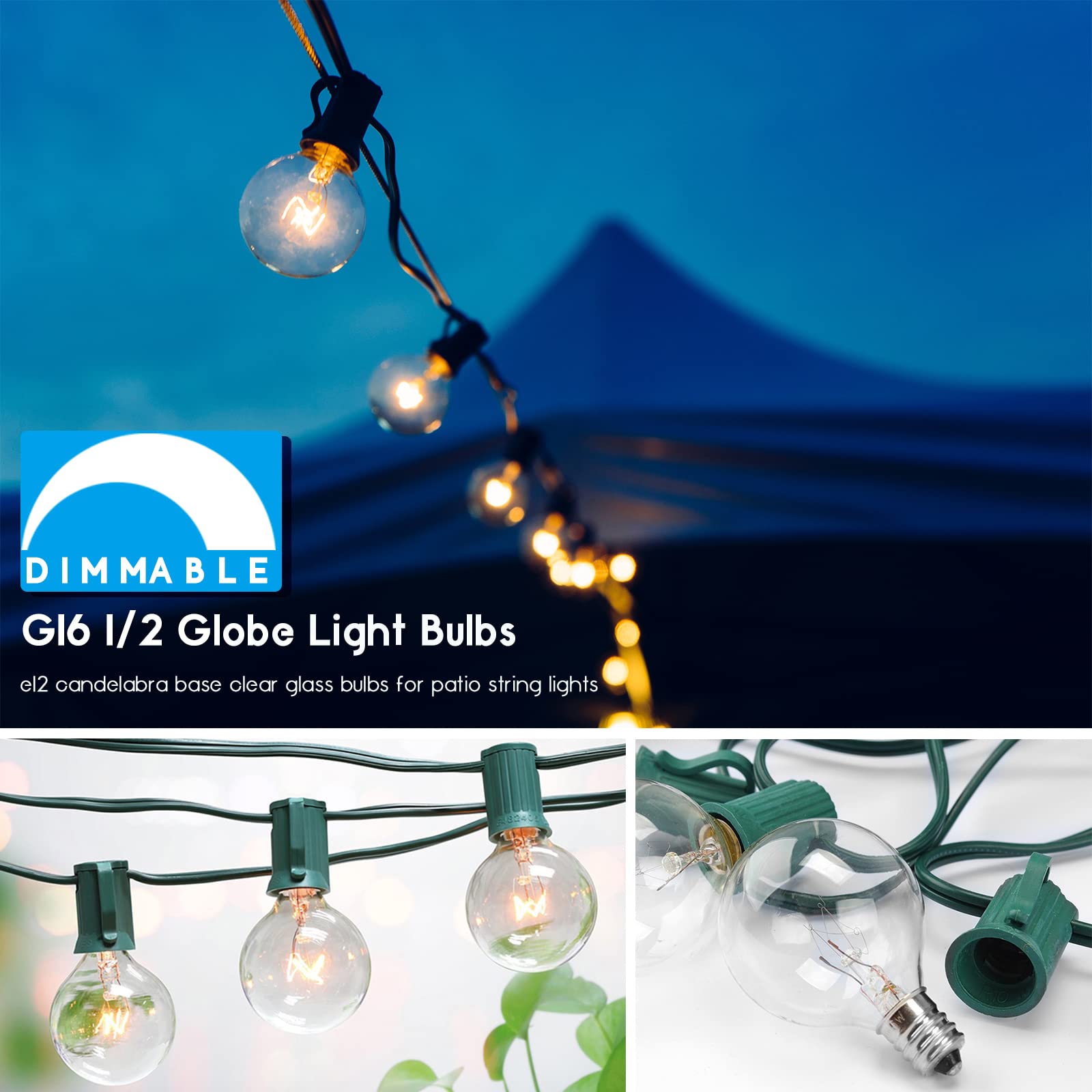 Meqiqtek Scents Light Bulbs For Warmer - 25 Watt Bulb For Full Size Wax Melt Warmers, Replacement Bulb For Wax Warmer Burner Can