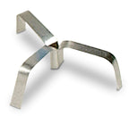 Aluminum Wick Holders - 50 Pack (Approx.) - For Stand Up Wicks In Oil Cup Candle - Multipurpose Use - By Ner Mitzvah